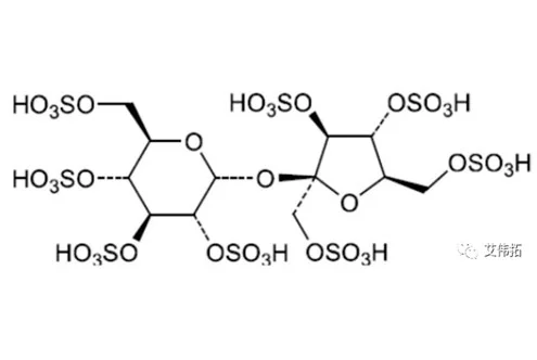 Sucrose Octasulfate 칼륨 (주사 용)